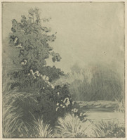 KG 18254
<br/>
Landschap met den bij een wei
<br/>
<em>Nachenius, Jan Coenraad (1890-1987)</em>